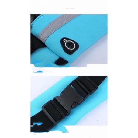 Pochete Esportiva Slim Impermeável – Porta Celular e Suporte para Garrafa | Ideal para Corrida, Caminhada e Academia - Imagem 3