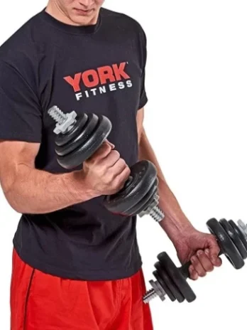 Kit Dumbbell Ajustável MBFIT – Até 30kg | Halteres para Academia e Musculação | Carga Regulável