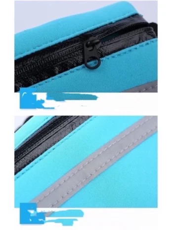 Pochete Esportiva Slim Impermeável – Porta Celular e Suporte para Garrafa | Ideal para Corrida, Caminhada e Academia