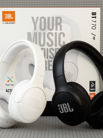 Fone de Ouvido BT 770 Linha Premium– Bluetooth, Cancelamento de Ruído, 10h de Bateria
