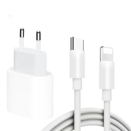 Carregador Turbo Completo USB-C 20W – Compatível com iPhone XR, XS, 11, 12, 13 (Mini, Pro, Pro Max) | Marca AM - Imagem 3