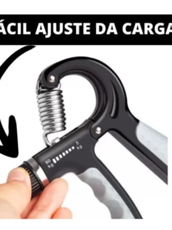 Hand Grip Flexor de Punho com Mola Ajustável – Fortalecimento de Antebraço e Mãos | Ideal para Treino de Força e Reabilitação