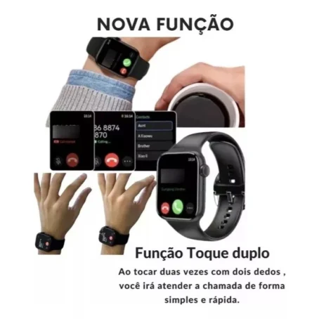 Watch X Smartwatch Relogio Serie 10 Amoled Nfc Chat GPT Original - Imagem 6