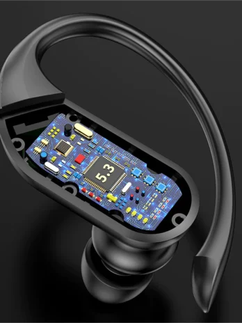 Fone de Ouvido Sem Fio Bluetooth TWS K-G37PRO – Esportivo com Design Pendurado na Orelha | Ergonômico e Confortável para Treinos