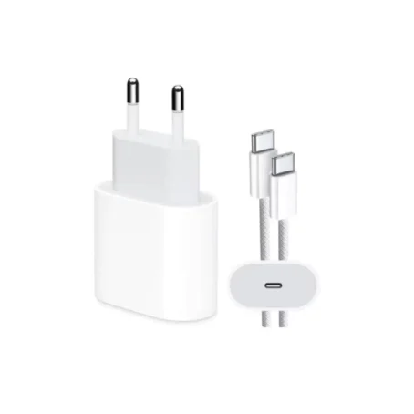 Carregador Original 35W para iPhone 15 – Adaptador de Tomada + Cabo USB-C | Fonte Turbo Completa - Imagem 2