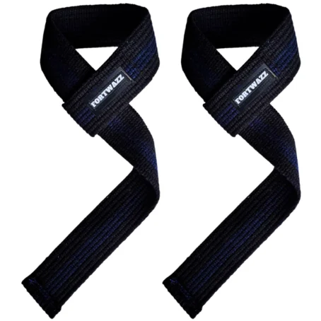 Par de Talas Straps Profissionais – 100% Algodão | Alta Resistência para CrossFit e Musculação
