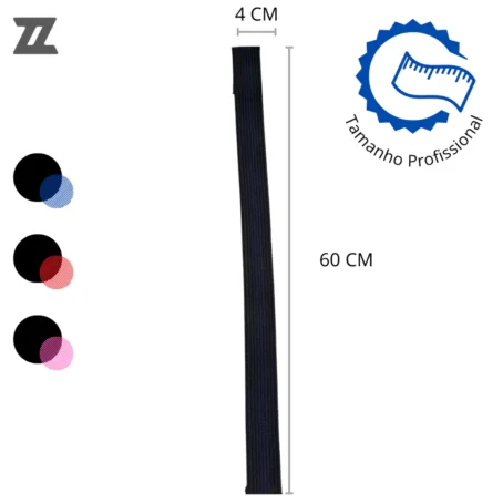 Par de Talas Straps Profissionais – 100% Algodão | Alta Resistência para CrossFit e Musculação - Imagem 3
