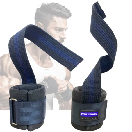 Par Tala Strap Punho Profissional 100% Algodão Competição Musculação Crossfit LPO