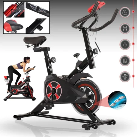Bicicleta Ergométrica Spinning Profissional – Ideal para Academia e Treinos Fitness | Modelo Sport Profissional