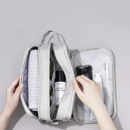 Necessaire Bolsa Masculina Feminina Grande Organizador - Imagem 2