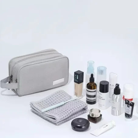 Necessaire Bolsa Masculina Feminina Grande Organizador - Imagem 3
