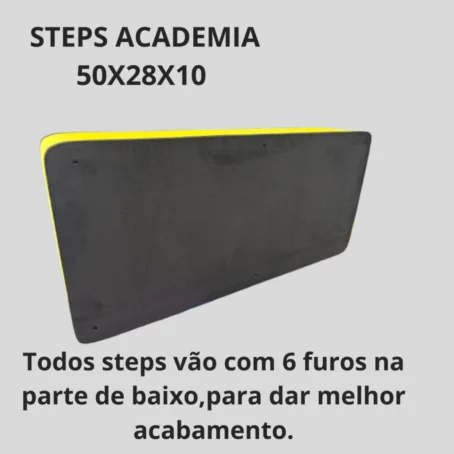 Step de Academia em EVA – 50x28x10cm | Leve, Antiderrapante e Ideal para Treinos Funcionais e Aeróbicos - Imagem 2
