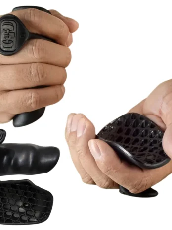 Luva Anatômica com Grip Antiderrapante – Proteção para Treino de Academia, CrossFit e Musculação