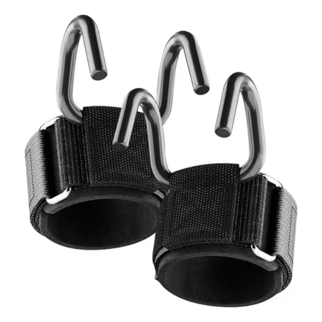 Par de Straps com Ganchos de Aço – Garras para Treino de Musculação | Academia | Marca Liftness - Imagem 2