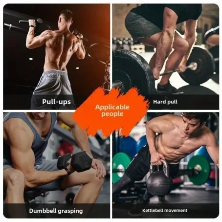 Par de Straps com Ganchos de Aço – Garras para Treino de Musculação | Academia | Marca Liftness - Imagem 4