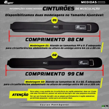 Cinto de Musculação New Sport – Tamanho Ajustável | Proteção Lombar para Treino e Agachamento - Imagem 5