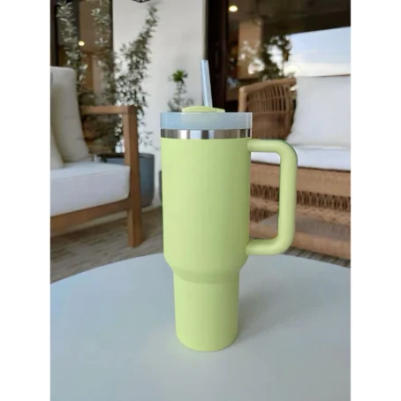 Copo Térmico 1200ml Neymar – Com Tampa | Ideal para Bebidas Geladas ou Quentes - Imagem 2
