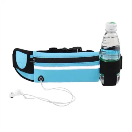 Pochete Esportiva Slim Impermeável – Porta Celular e Suporte para Garrafa | Ideal para Corrida, Caminhada e Academia - Imagem 8