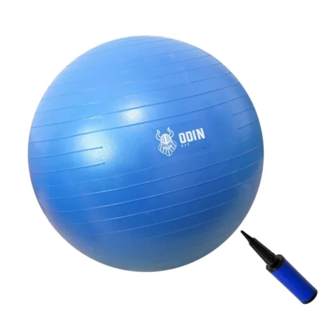 Bola de Pilates Odin Fit – 65cm | Bola Suíça Inflável Anti-Estouro | Ideal para Yoga, Pilates e Exercícios Funcionais - Imagem 4
