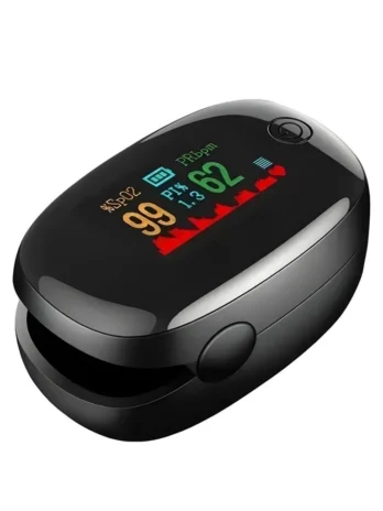 Oxímetro de Pulso Digital – Medidor de Saturação de Oxigênio no Sangue e Batimentos Cardíacos