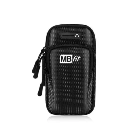 Braçadeira Fitness MBFIT – Bolsa de Braço para Celular | À Prova de Suor | Ideal para Corrida e Academia - Imagem 3