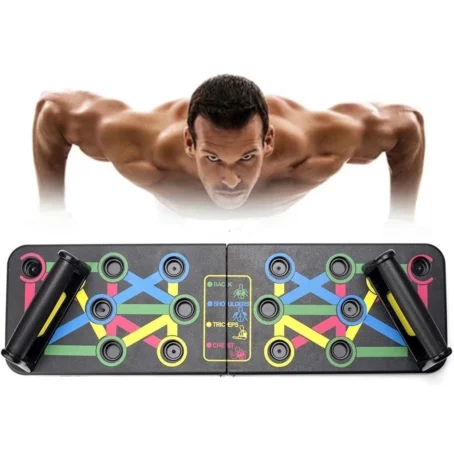 Prancha de Apoio para Flexão – Suporte para Treino de Braço, Ombro e Peitoral | Musculação e Exercícios Funcionais