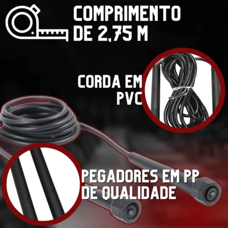 Kit 18 Peças para Treino em Casa – Elásticos Extensores, Minibands, Corda de Pular, Hand Grip e Acessórios | Linha Premium PivaStore - Imagem 3