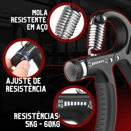 Kit 18 Peças para Treino em Casa – Elásticos Extensores, Minibands, Corda de Pular, Hand Grip e Acessórios | Linha Premium PivaStore - Imagem 5