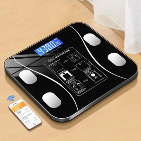 Balança de Bioimpedância Digital Bluetooth – Até 180kg | Resultados no Celular com Memória Corporal - Imagem 6