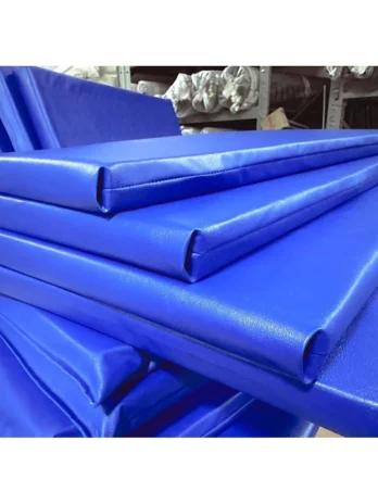 Colchonete de Academia 90x40x3cm – Compacto, Espuma Macia D23 | Impermeável | Ideal para Yoga, Pilates e Treinos | Cores: Azul ou Preto