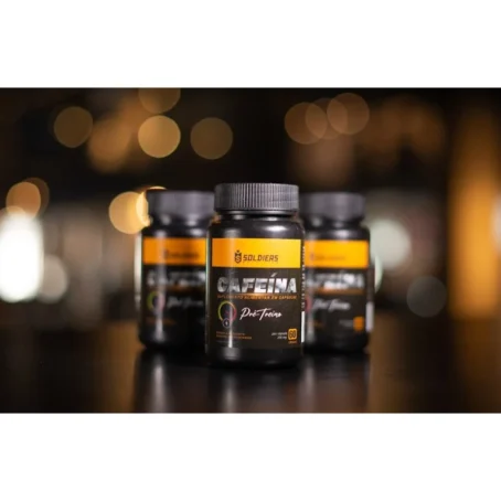 Cafeína 60 Caps - 200mg - Termogênico - 100% Pura - Soldiers Nutrition - Imagem 2