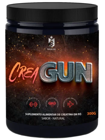 Creatina Creagun 300g – 100% Importada – Soldiers Nutrition
