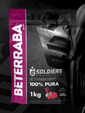 Beterraba Em Pó 1Kg – 100% Pura – Soldiers Nutrition