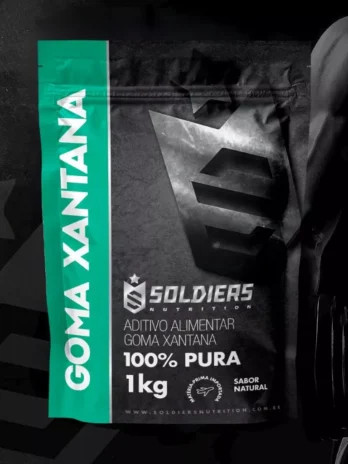 Goma Xantana 1Kg – 100% Puro Importado – Soldiers Nutrition