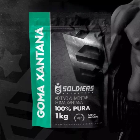 Goma Xantana 1Kg - 100% Puro Importado - Soldiers Nutrition - Imagem 2