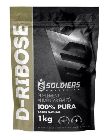 D-Ribose 1Kg – 100% Pura Importada – Soldier Nutritions