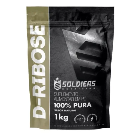 D-Ribose 1Kg - 100% Pura Importada - Soldier Nutritions
