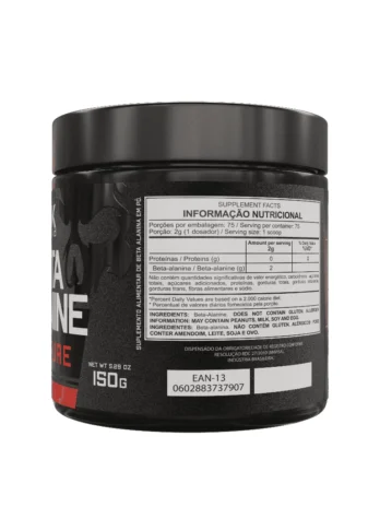 Beta Alanina 100% Pura 150g – Dark Lab