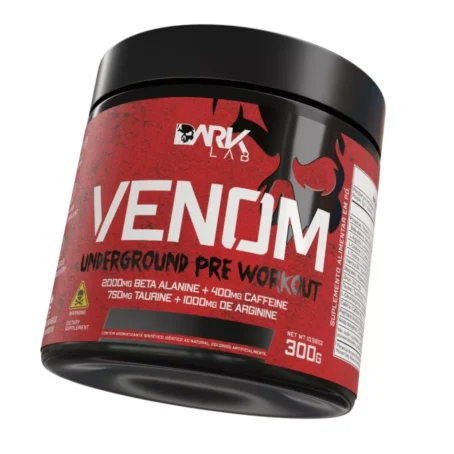 Pré Treino Venom Underground Pre Workout 300g Dark Lab - Imagem 6