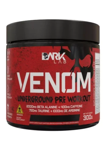 Pré Treino Venom Underground Pre Workout 300g Dark Lab