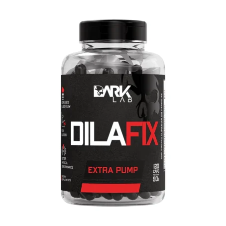 Pré Treino Dilafix Extra Pump Vasodilatador 120 Caps Dark Lab - Imagem 4