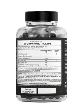 Pré Treino Dilafix Extra Pump Vasodilatador 120 Caps Dark Lab