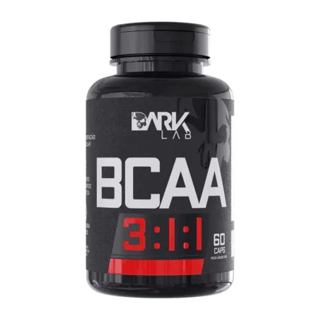 BCAA 3:1:1 60 Cápsulas Dark Lab - Energia e Manutenção Muscular