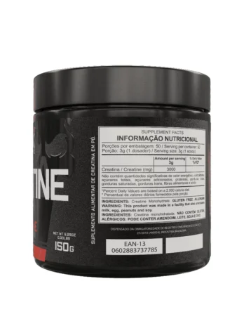 Creatina Monohidratada Pura 1kg, 500g, 300g e 150g Dark Lab – Creatine, Creatina 100% Pura