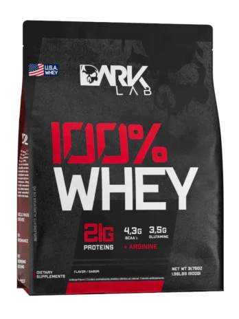 Whey Protein 100% Concentrado Refil 900g Dark Lab