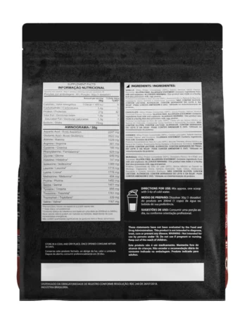 Whey Protein 100% Concentrado Refil 900g Dark Lab
