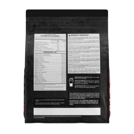 Whey Protein 100% Concentrado Refil 900g Dark Lab - Imagem 2