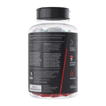 L Carnitina 2000mg Fat Burn 120 Cápsulas Dark Lab - L-Carnitine 2000 - Imagem 4