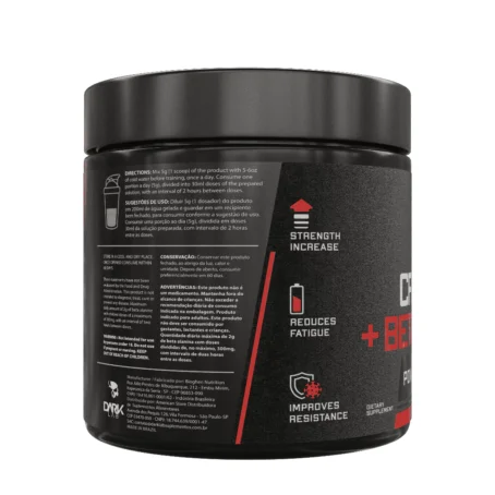 Creatina Monohidratada + Beta Alanina 300g Dark Lab - Imagem 3