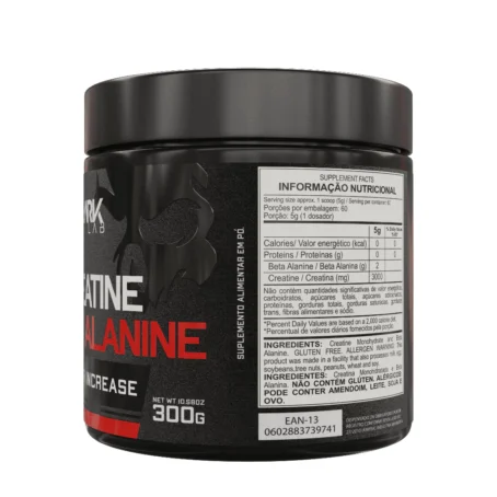 Creatina Monohidratada + Beta Alanina 300g Dark Lab - Imagem 2